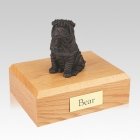 Shar Pei Bronze Large Dog Urn