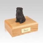 Shar Pei Bronze Medium Dog Urn