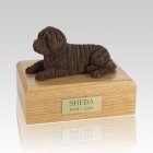Shar Pei Chocolate X Large Dog Urn