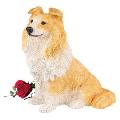 Sheltie Cremation Urn