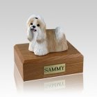 Shih Tzu Gold & White Medium Dog Urn