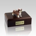 Shih Tzu Tan Puppycut Large Dog Urn