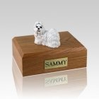 Shih Tzu White Large Dog Urn