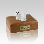 Shih Tzu White Medium Dog Urn