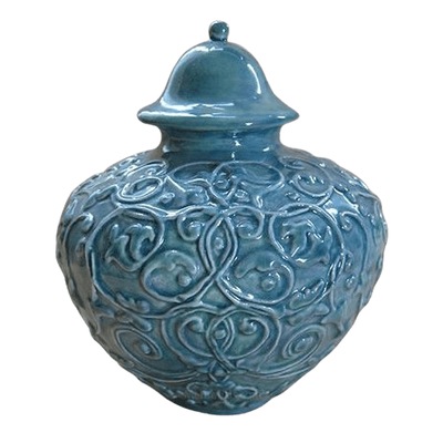 Shoreline Ceramic Cremation Urn