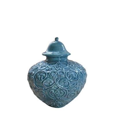 Shoreline Ceramic Small Cremation Urn