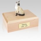 Siamese Seal Point Cat Cremation Urns