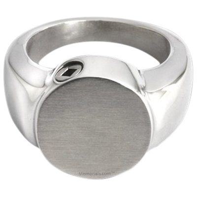 Signet Cremation Ring