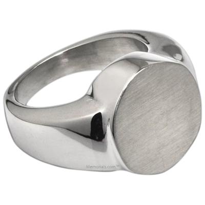 Signet Cremation Ring