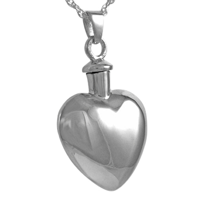 Heart Necklace For Ashes