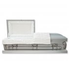 Silver Sun Large Child Casket