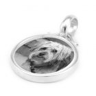 Simplic Silver Etched Pendant