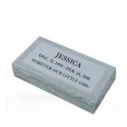 Simplicity Large Granite Pet Grave Marker