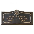 Simplicity Rose Niche Plaque