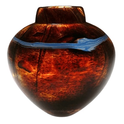Solar Glass Cremation Urn