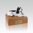 Springer Spaniel Black & White Small Dog Urn