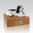 Springer Spaniel Black & White Dog Urns