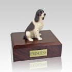 Springer Spaniel Liver & White Large Dog Urn