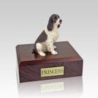 Springer Spaniel Liver & White Medium Dog Urn