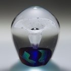 Star Geyser Glass Cremation Keepsake