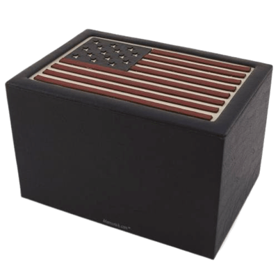 Stars & Stripes Cremation Urn