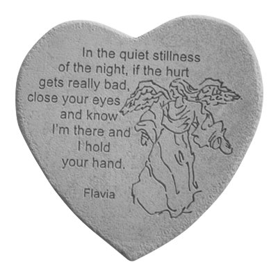 Stillness Angel Heart Stone