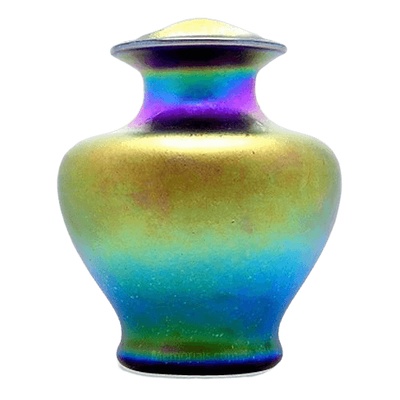 Sunburst Niche Glass Cremation Urn