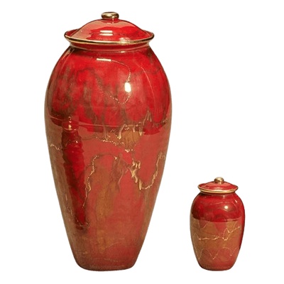 Sunset Ceramic Cremation Urns