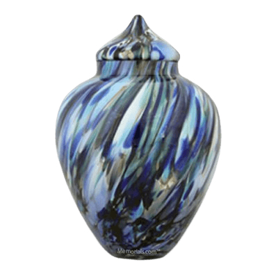 Surf Glass Cremation Urn
