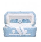 Sweetheart Blue Mini Child Casket