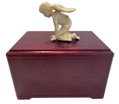 Peaceful Angel Cremation Urn