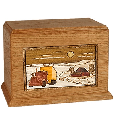 Trucker Mahogany Companion Urn