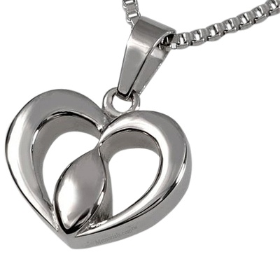 Tear Heart Cremation Pendant