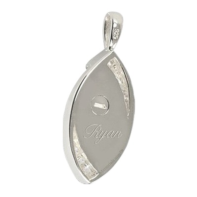 Tear Slider Cremation Pendant