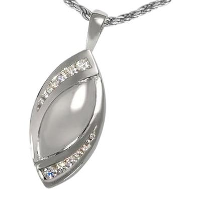 Tear Slider Cremation Pendant