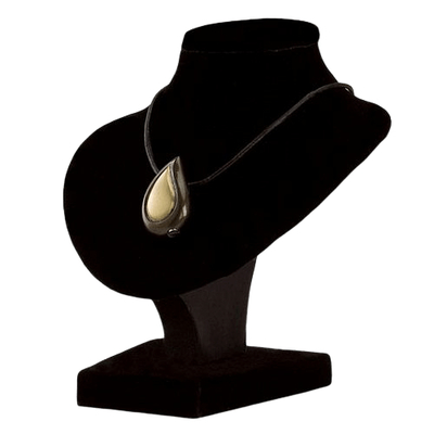 Teardrop Coffee Cremation Jewelry