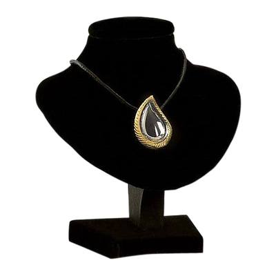 Teardrop Gold & Silver Cremation Pendant