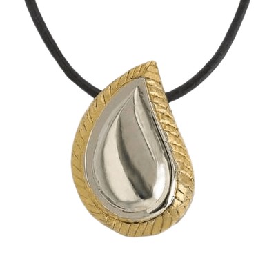 Teardrop Gold Cremation Jewelry