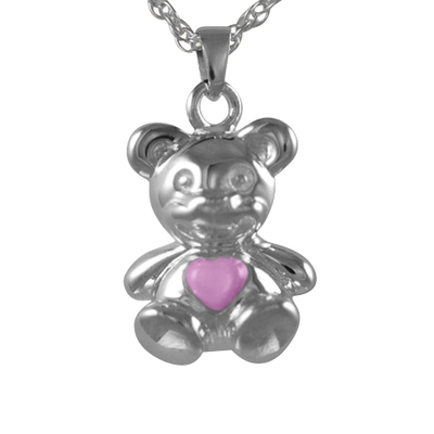 Teddy Bear Pink Keepsake Jewelry III