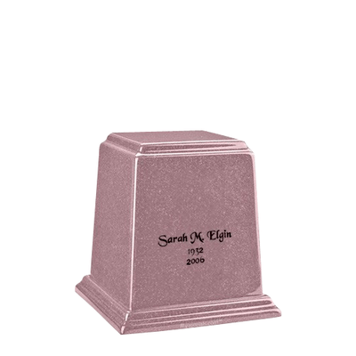Temple Rose Mini Marble Urn
