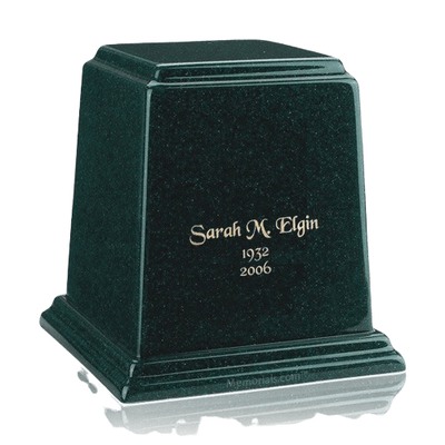 Temple Emerald Medium Marble Urn
