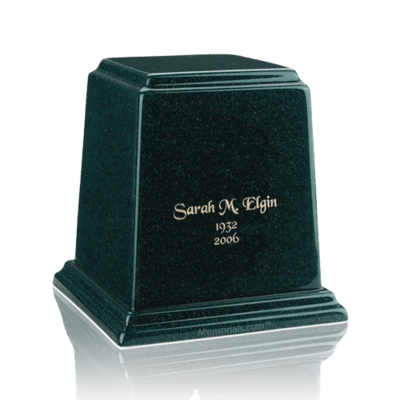 Temple Emerald Small Marble Urn