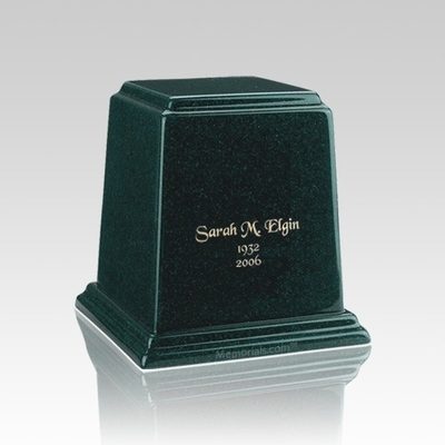 Temple Emerald Keepsake Marble Urn