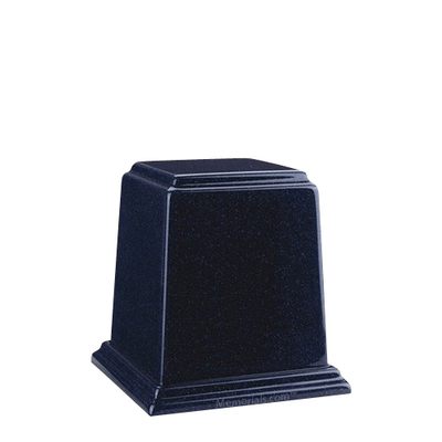 Temple Sapphire Blue Mini Marble Urn