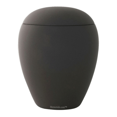 Terra Black Ceramic Keepsake Urn