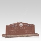Texas Rose Grave Headstone