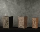 Medium Gray Rustic Granite Vase