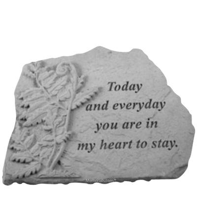 Today Fern Memorial Stone