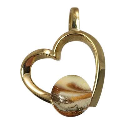 Topaz Amore Cremation Ash Pendant