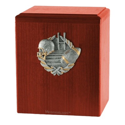 Touchdown Cherry Cremation Urn